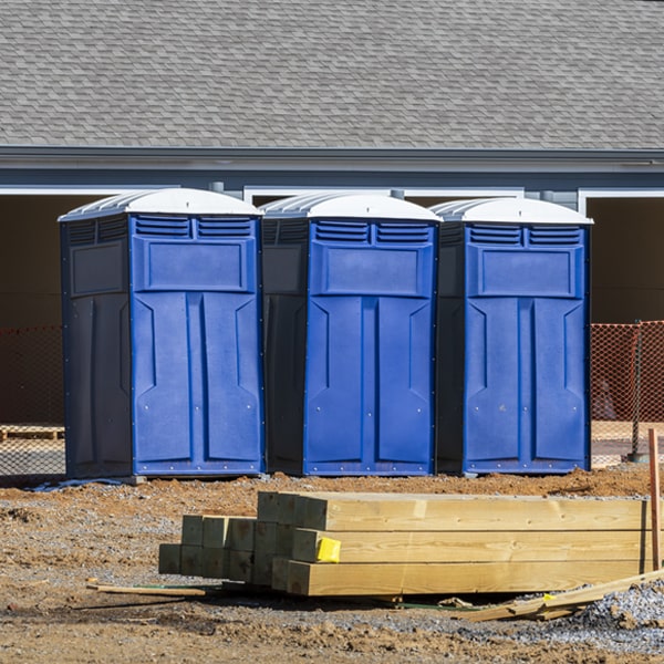 do you offer hand sanitizer dispensers inside the portable toilets in McFarlan